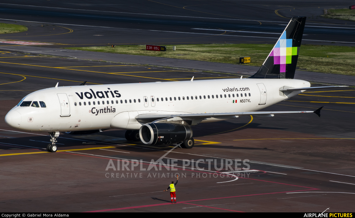 Volaris N507VL aircraft at Mexico City - Licenciado Benito Juarez Intl