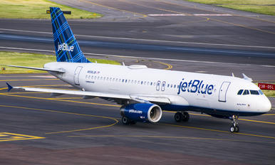 N556JB - JetBlue Airways Airbus A320