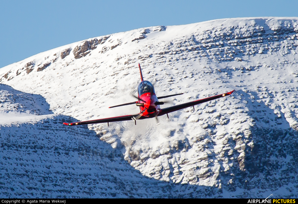 Switzerland - Air Force A-106 aircraft at Axalp - Ebenfluh Range