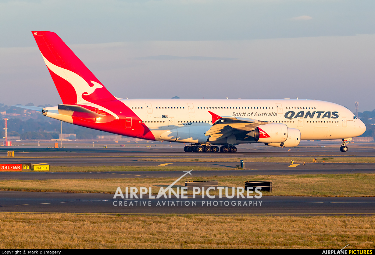 QANTAS VH-OQL aircraft at Sydney - Kingsford Smith Intl, NSW