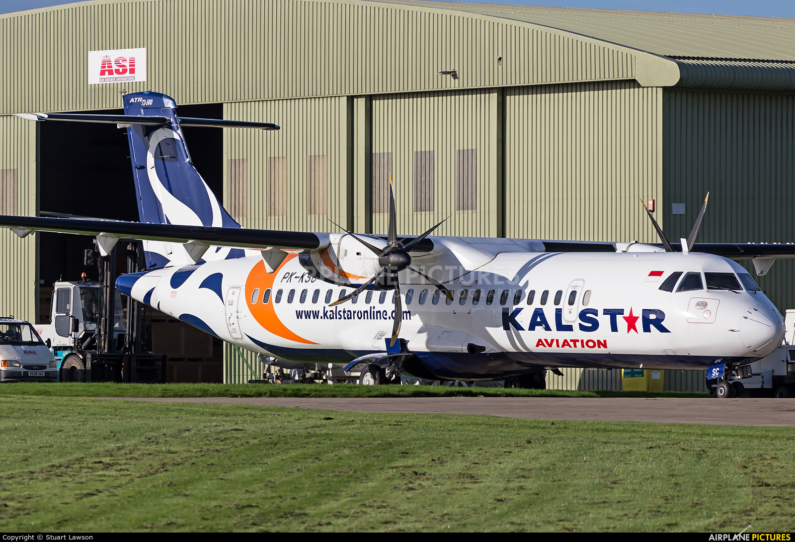 Kalstar Aviation PK-KSC aircraft at Kemble