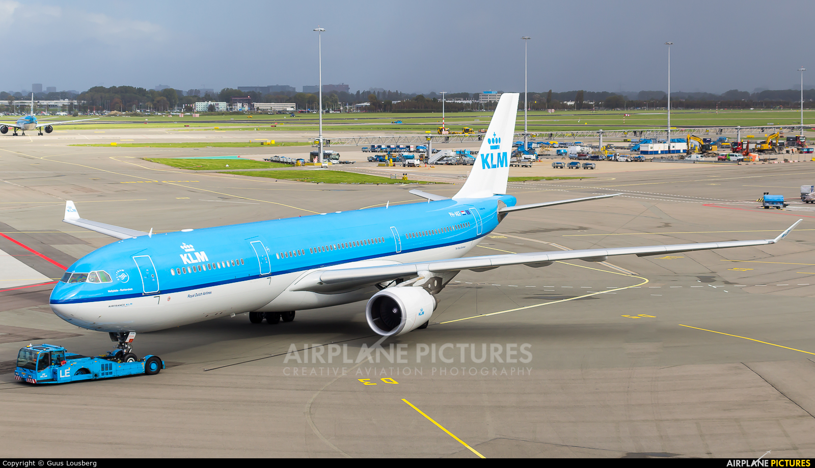 KLM PH-AKF aircraft at Amsterdam - Schiphol