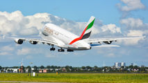 A6-EOX - Emirates Airlines Airbus A380 aircraft