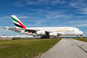 A6-EDZ - Emirates Airlines Airbus A380 aircraft