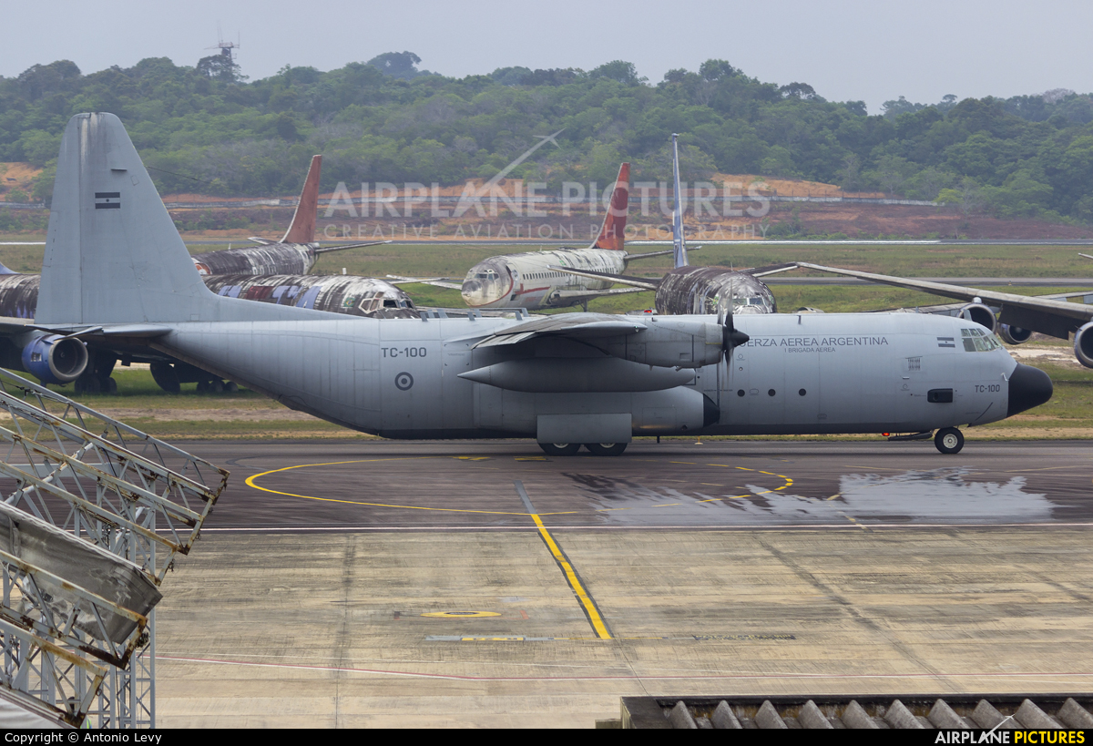 Argentina - Air Force TC-100 aircraft at Manaus - Eduardo Gomes