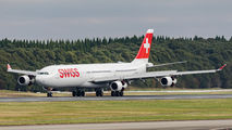 HB-JMC - Swiss Airbus A340-300 aircraft