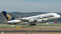 9V-SKQ - Singapore Airlines Airbus A380 aircraft