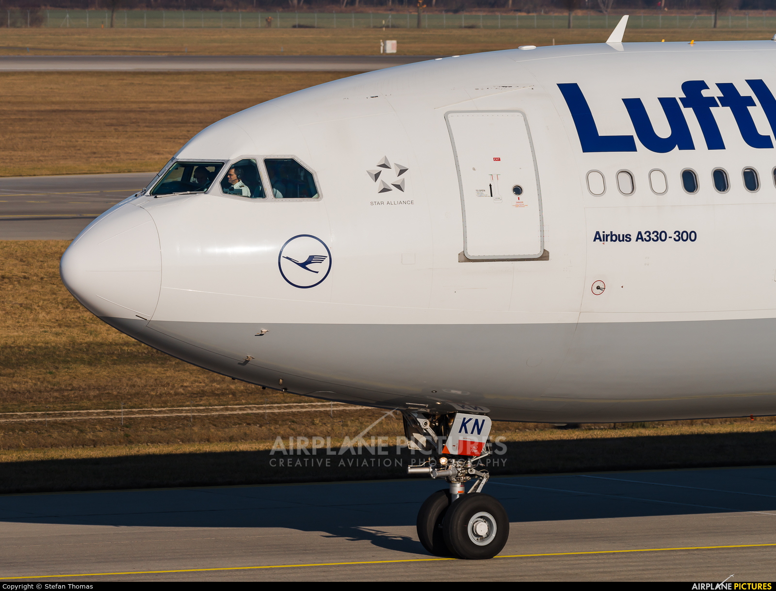 Lufthansa D-AIKN aircraft at Munich