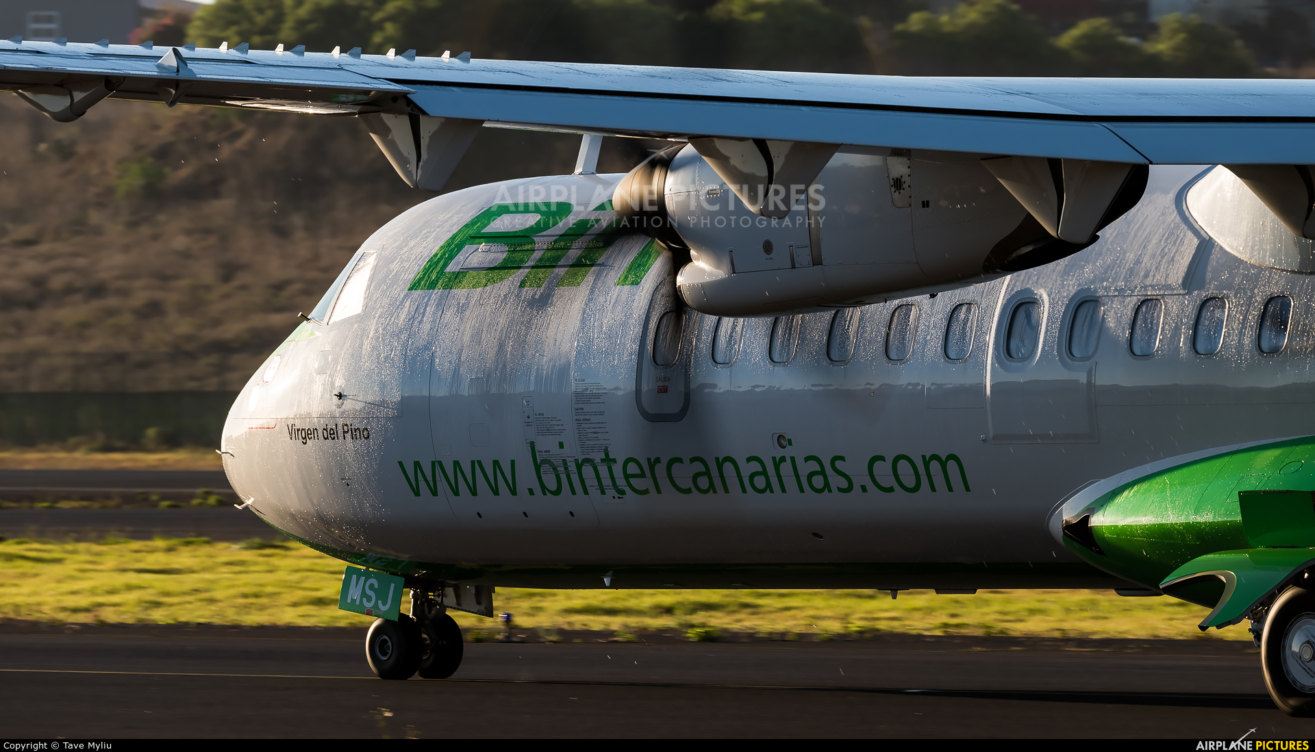 Binter Canarias EC-MSJ aircraft at Tenerife Norte - Los Rodeos