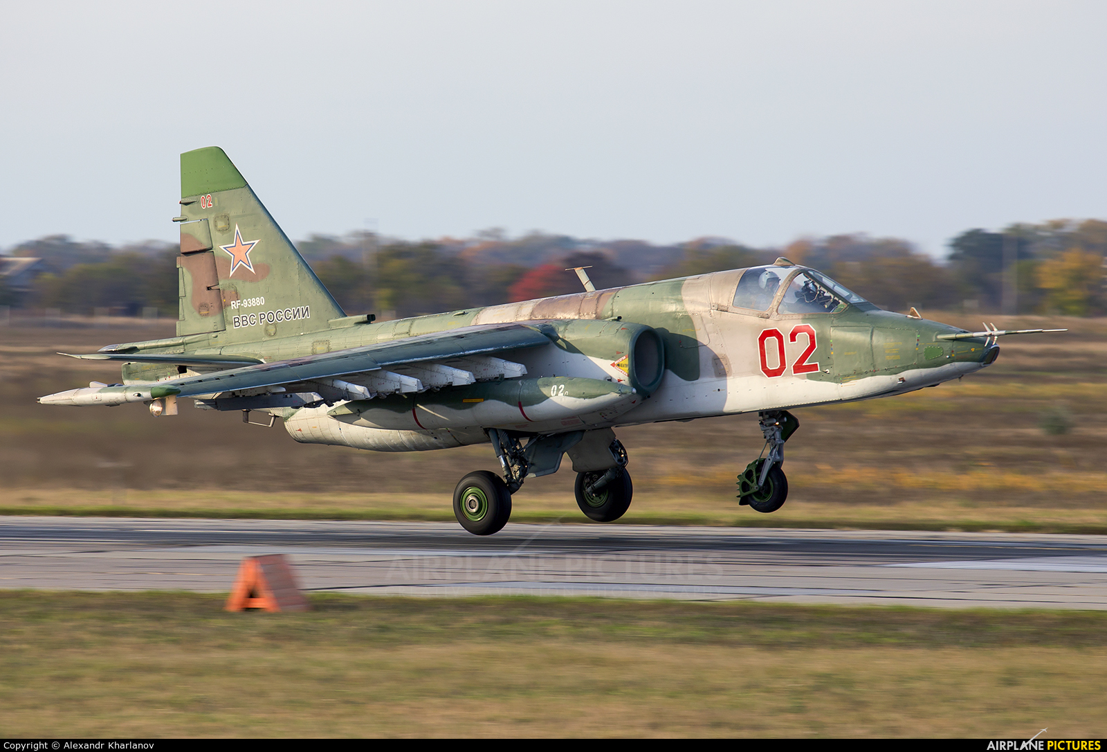 Russia - Air Force 02 aircraft at Undisclosed Location