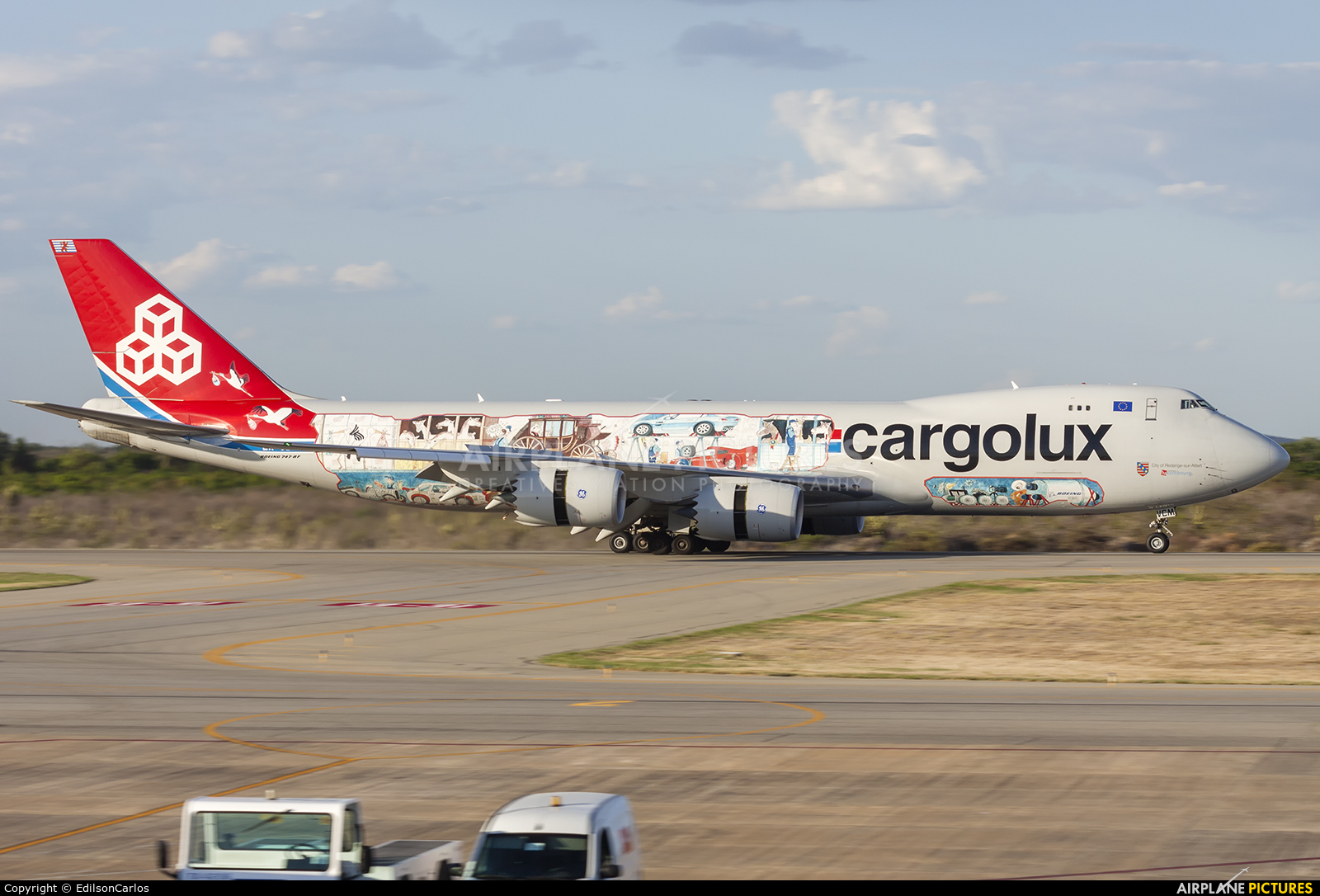 Cargolux LX-VCM aircraft at Petrolina