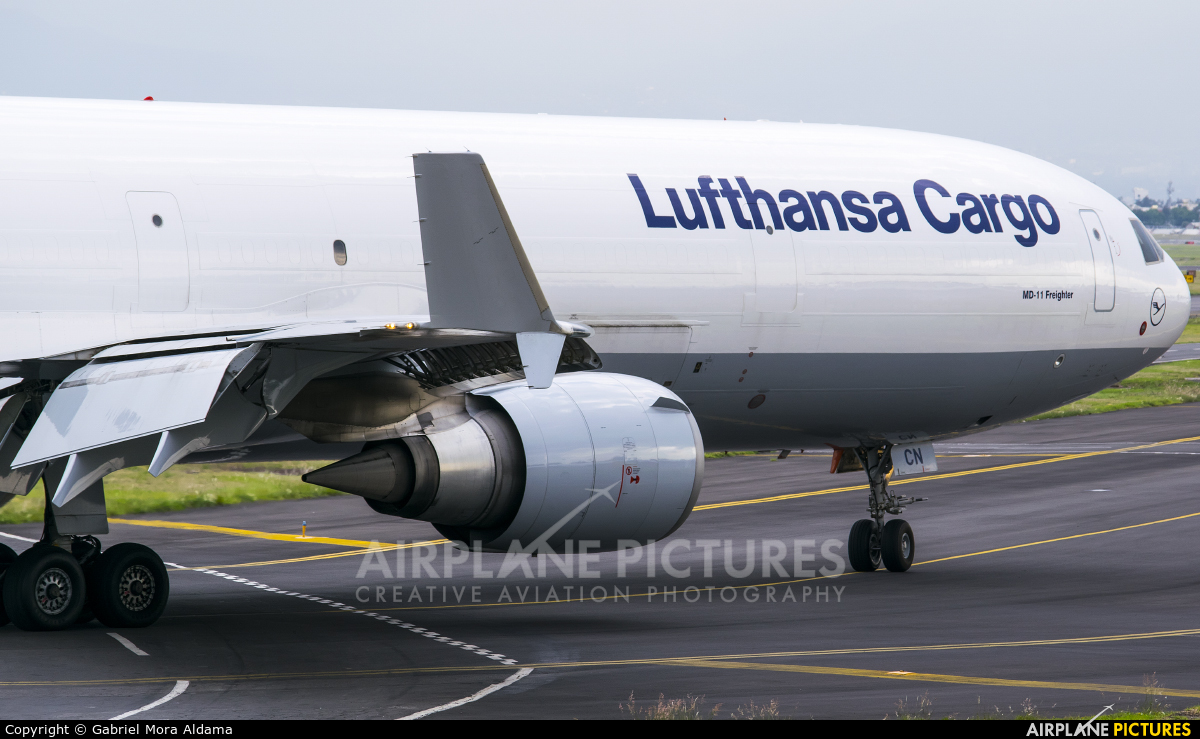 Lufthansa Cargo D-ALCN aircraft at Mexico City - Licenciado Benito Juarez Intl