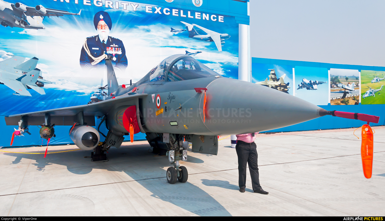 India - Air Force LA5003 aircraft at Hindon AFB
