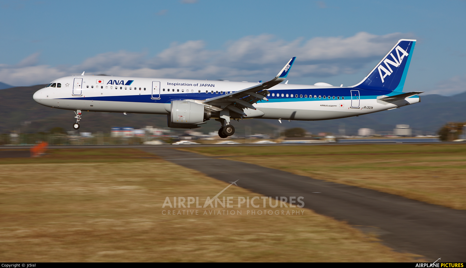 Ja132a Ana All Nippon Airways Airbus A321 Neo At Kōchi Photo Id Airplane Pictures Net