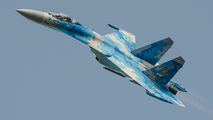 58 - Ukraine - Air Force Sukhoi Su-27UB aircraft