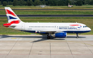 G-EUPS - British Airways Airbus A319