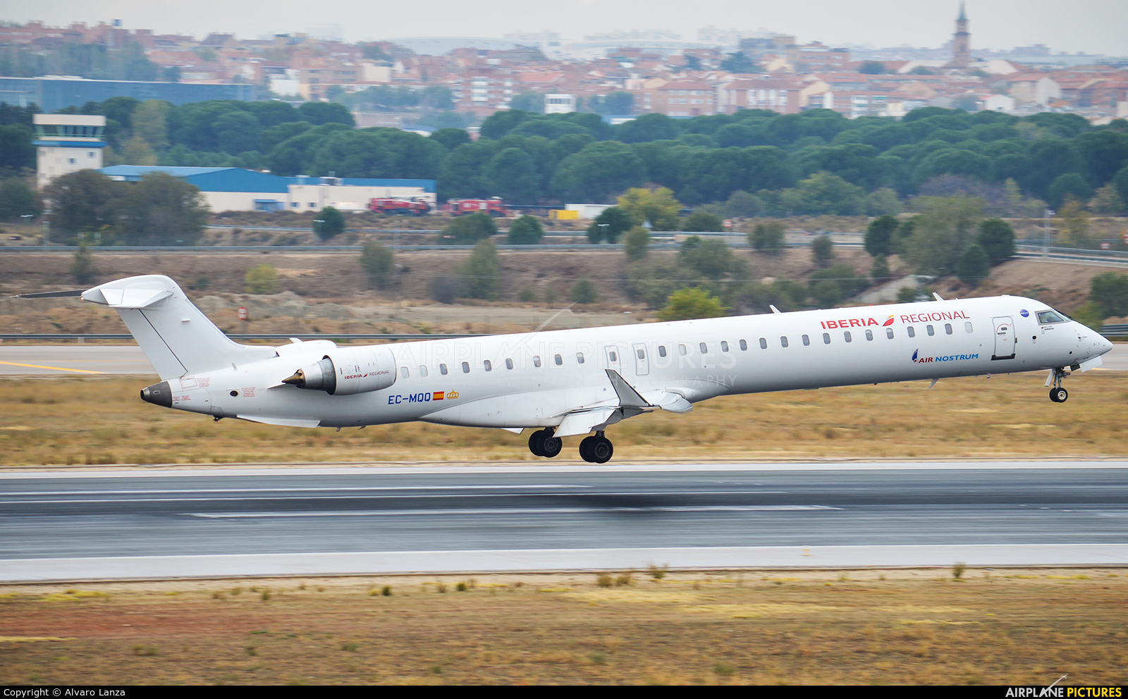 Air Nostrum - Iberia Regional EC-MQQ aircraft at Madrid - Barajas