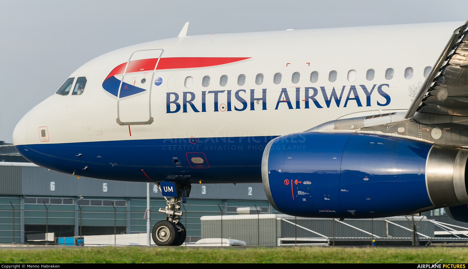 British Airways G-EUUM aircraft at Amsterdam - Schiphol