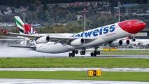 HB-JMF - Edelweiss Airbus A340-300 aircraft