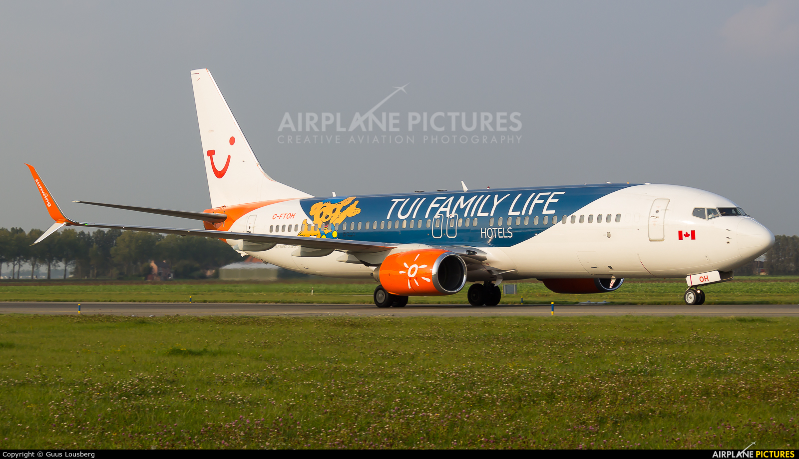 TUI Airlines Netherlands C-FTOH aircraft at Amsterdam - Schiphol