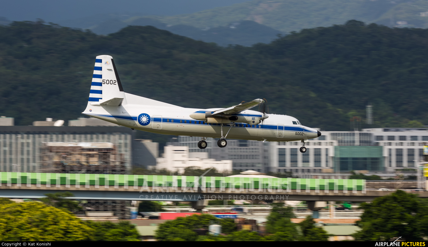 Taiwan - Air Force 5002 aircraft at Taipei Sung Shan/Songshan Airport