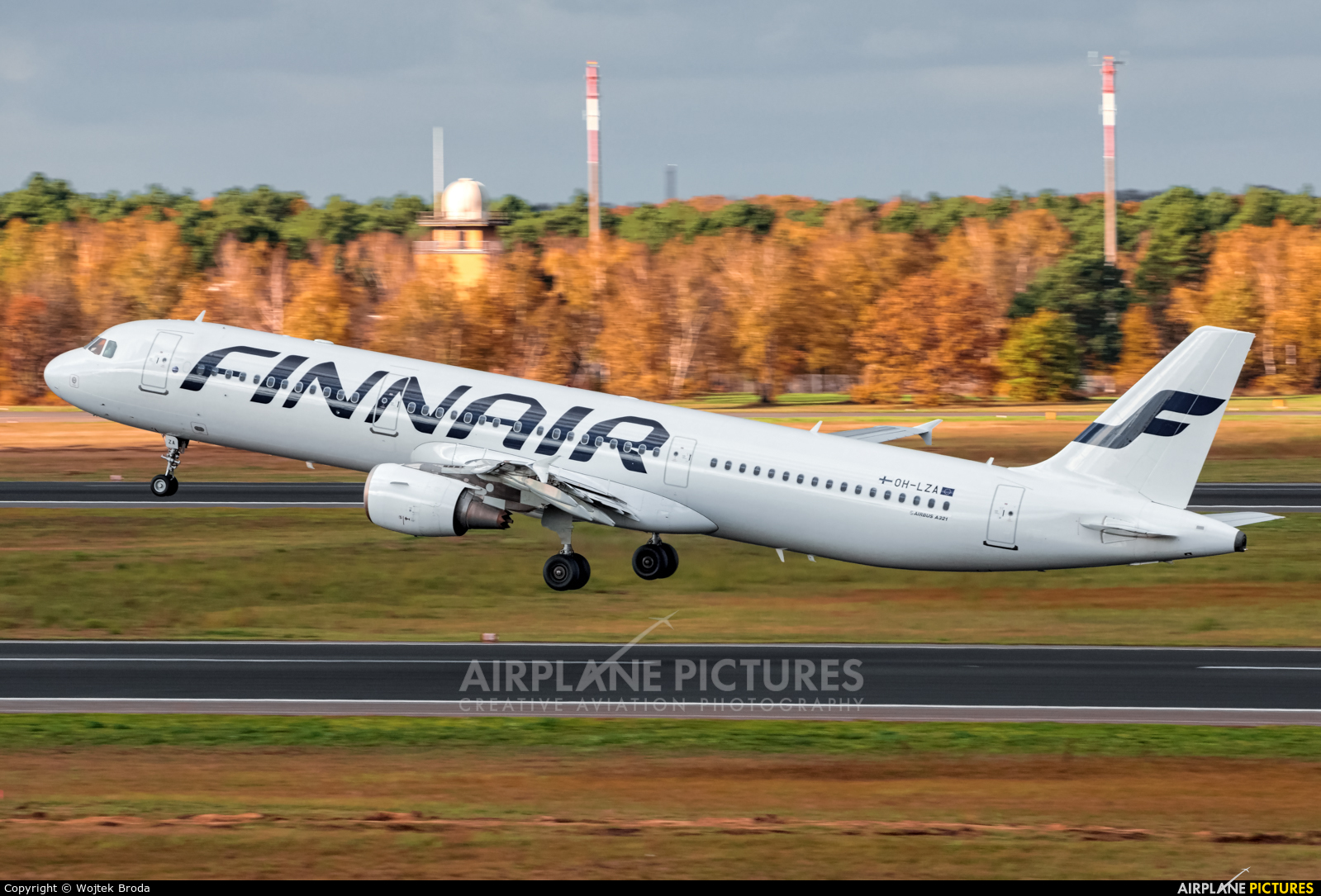 Finnair OH-LZH aircraft at Berlin - Tegel
