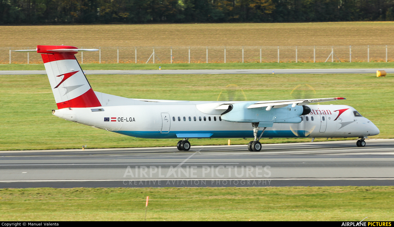 Austrian Airlines/Arrows/Tyrolean OE-LGA aircraft at Vienna - Schwechat