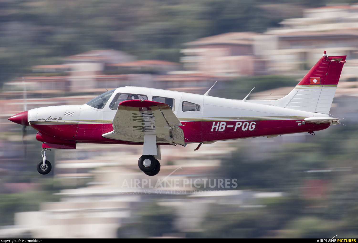 Private HB-PQG aircraft at Cannes - Mandelieu