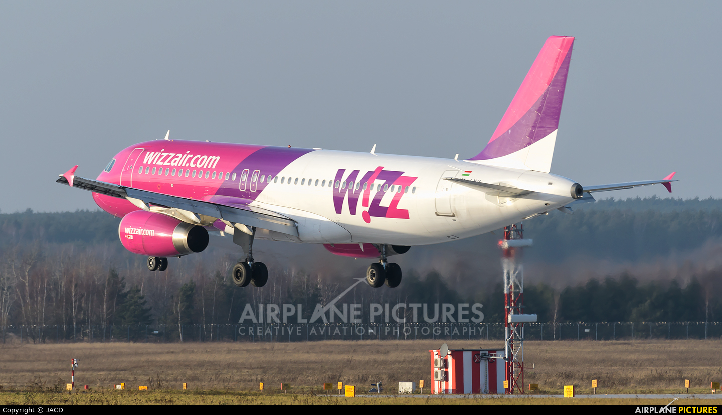 Wizz Air HA-LYF aircraft at Katowice - Pyrzowice
