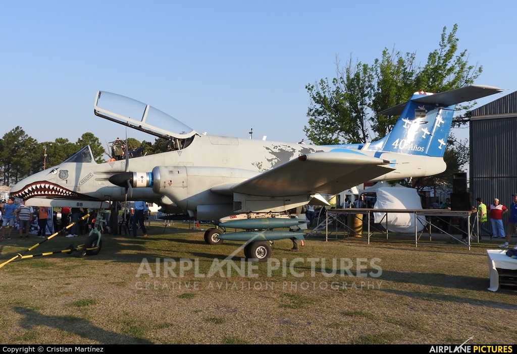 Argentina - Air Force A-588 aircraft at Reconquista - Daniel Jurkic