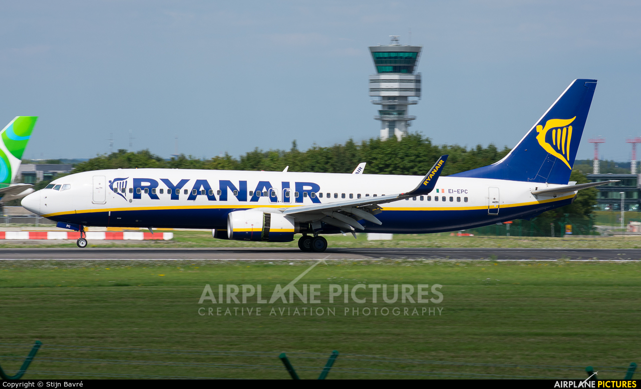 Ryanair EI-EPC aircraft at Brussels - Zaventem