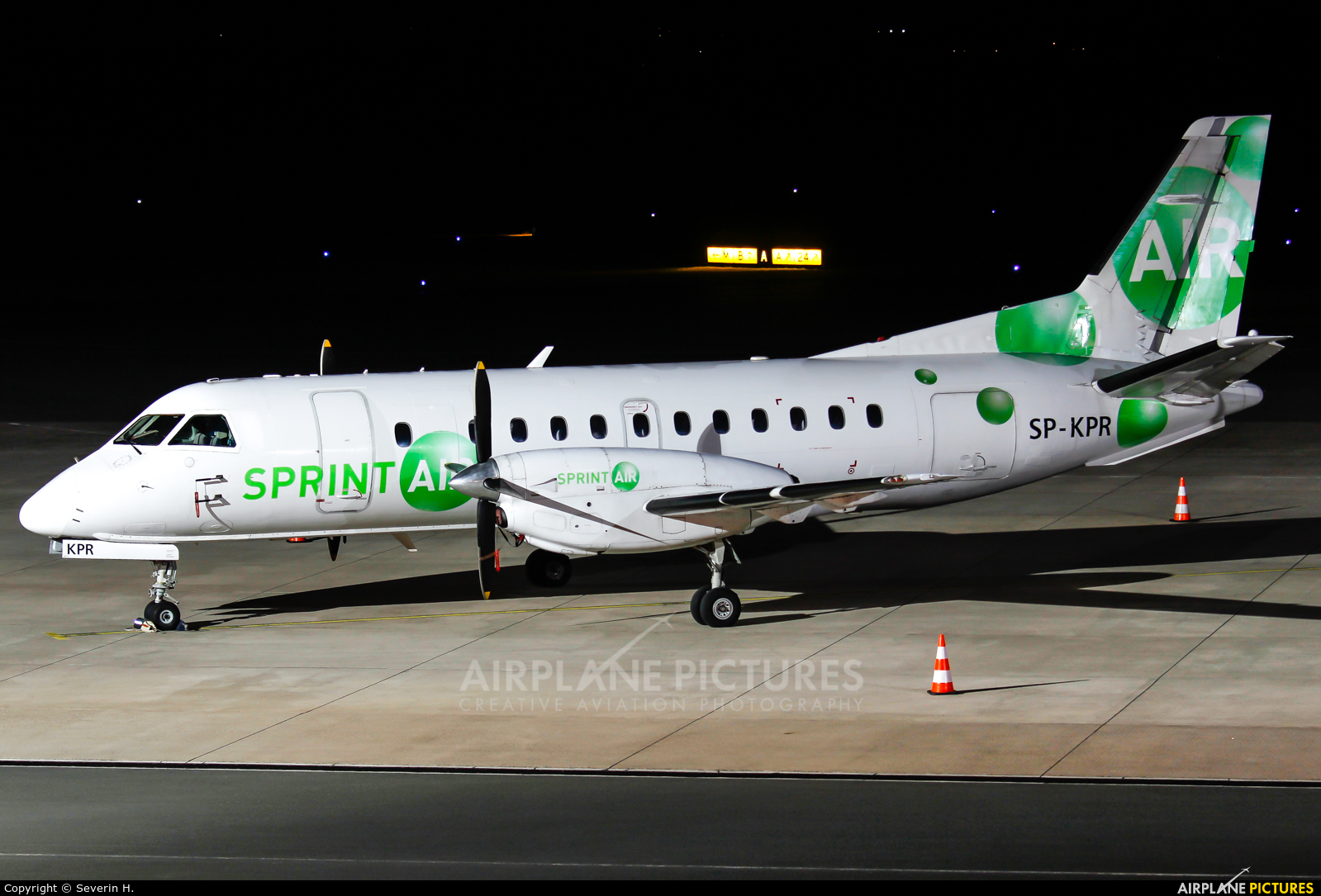 Sprint Air SP-KPR aircraft at Paderborn - Lippstadt