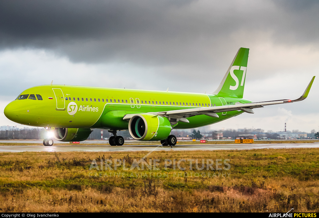 S7 Airlines VQ-BCH aircraft at St. Petersburg - Pulkovo