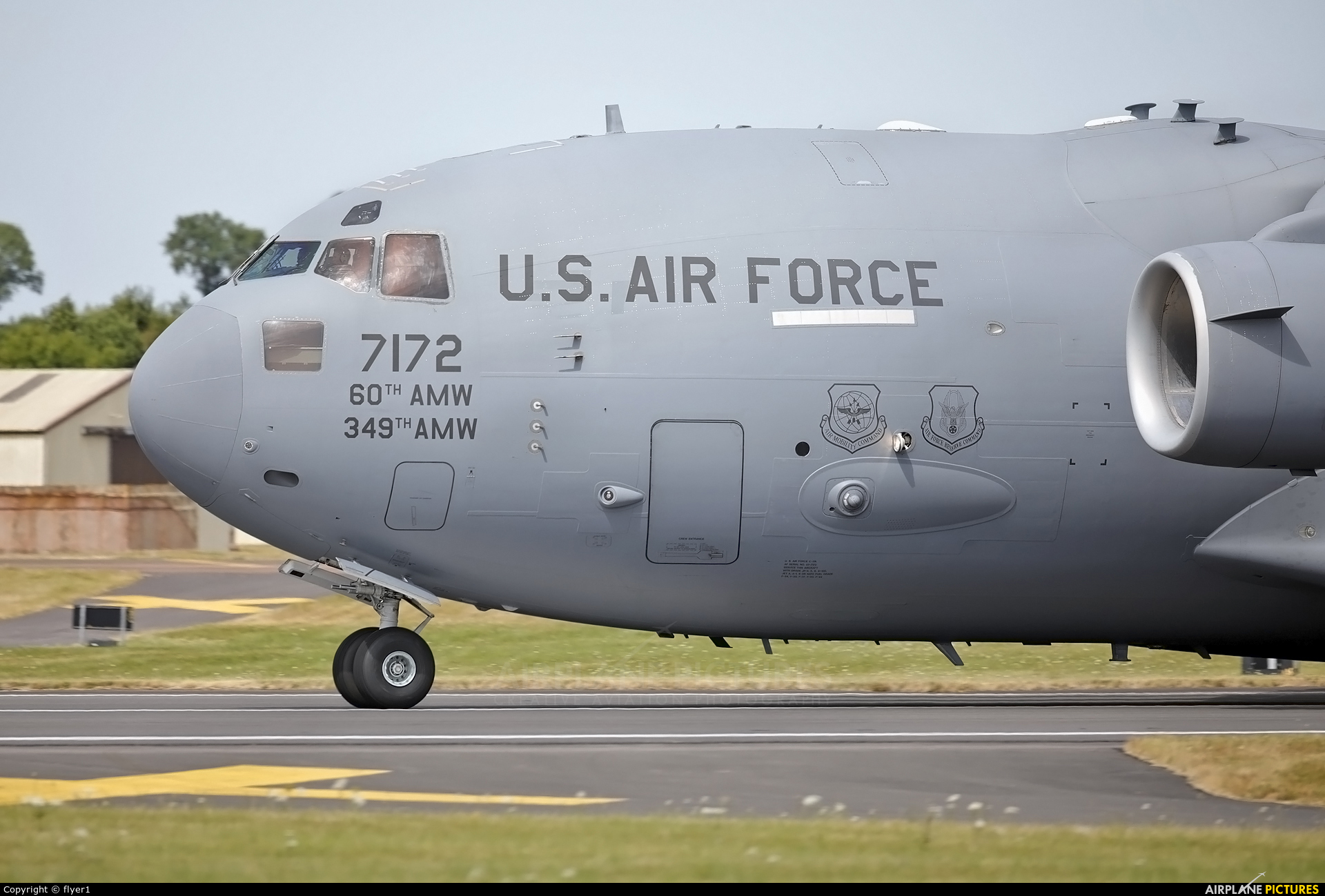 USA - Air Force 07-7172 aircraft at Fairford
