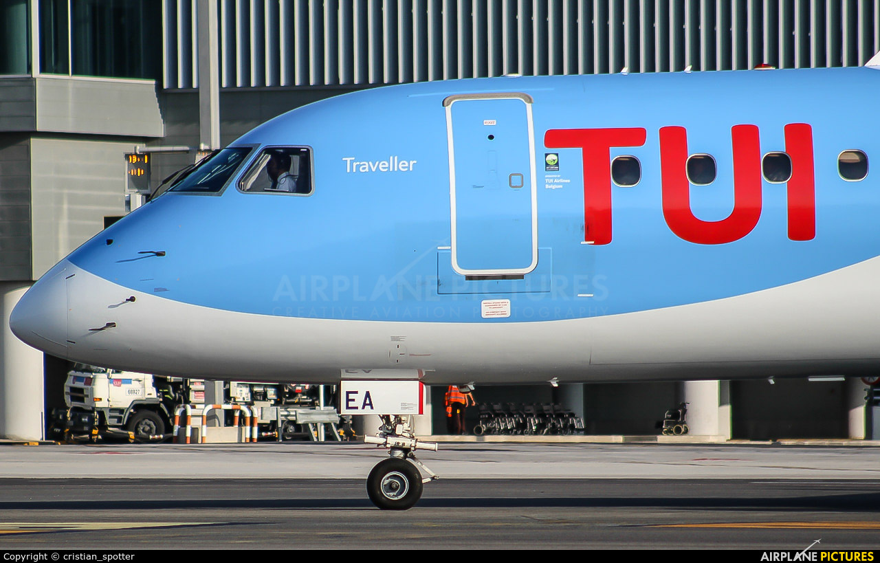 TUI Airlines Belgium OO-TEA aircraft at Alicante - El Altet