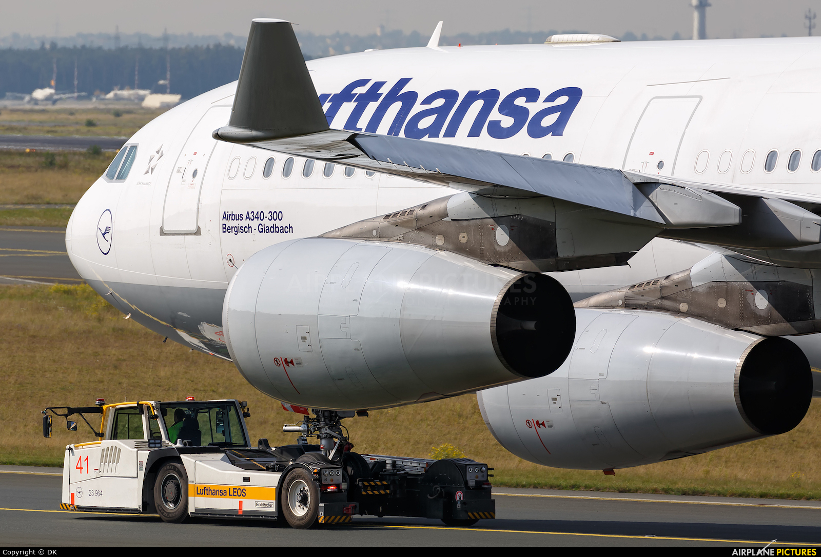 Lufthansa D-AIGS aircraft at Frankfurt