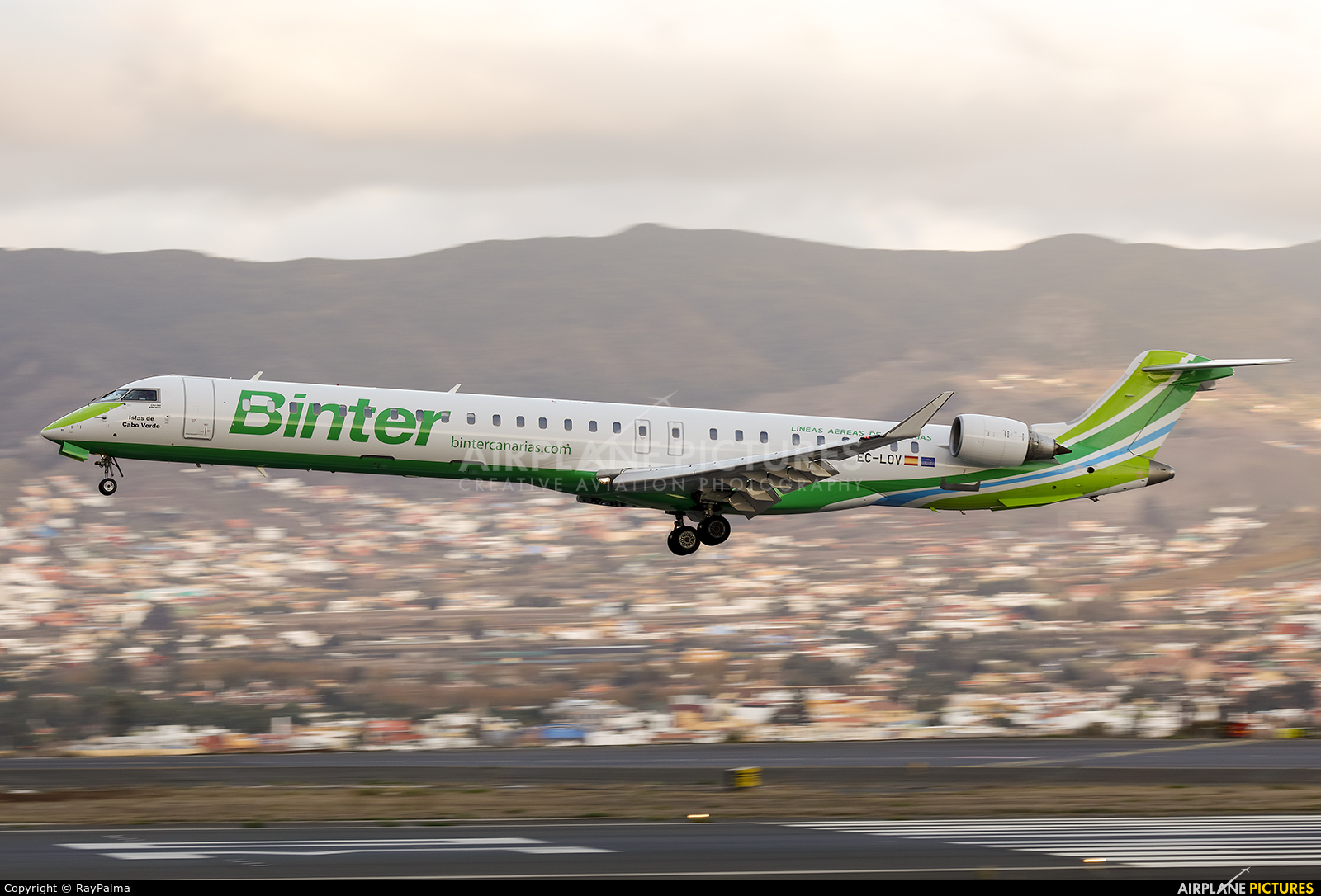 Binter Canarias EC-LOV aircraft at Tenerife Norte - Los Rodeos