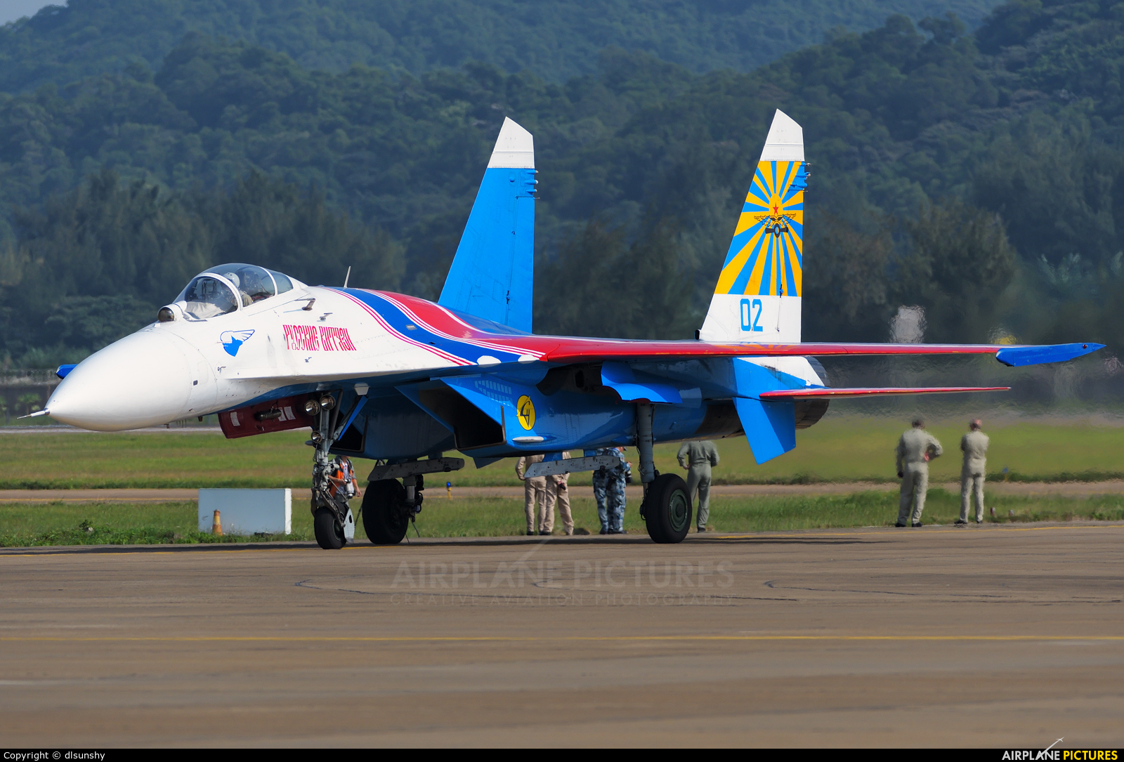 Russia - Air Force "Russian Knights" 02 aircraft at Zhūhǎi-Jīnwān