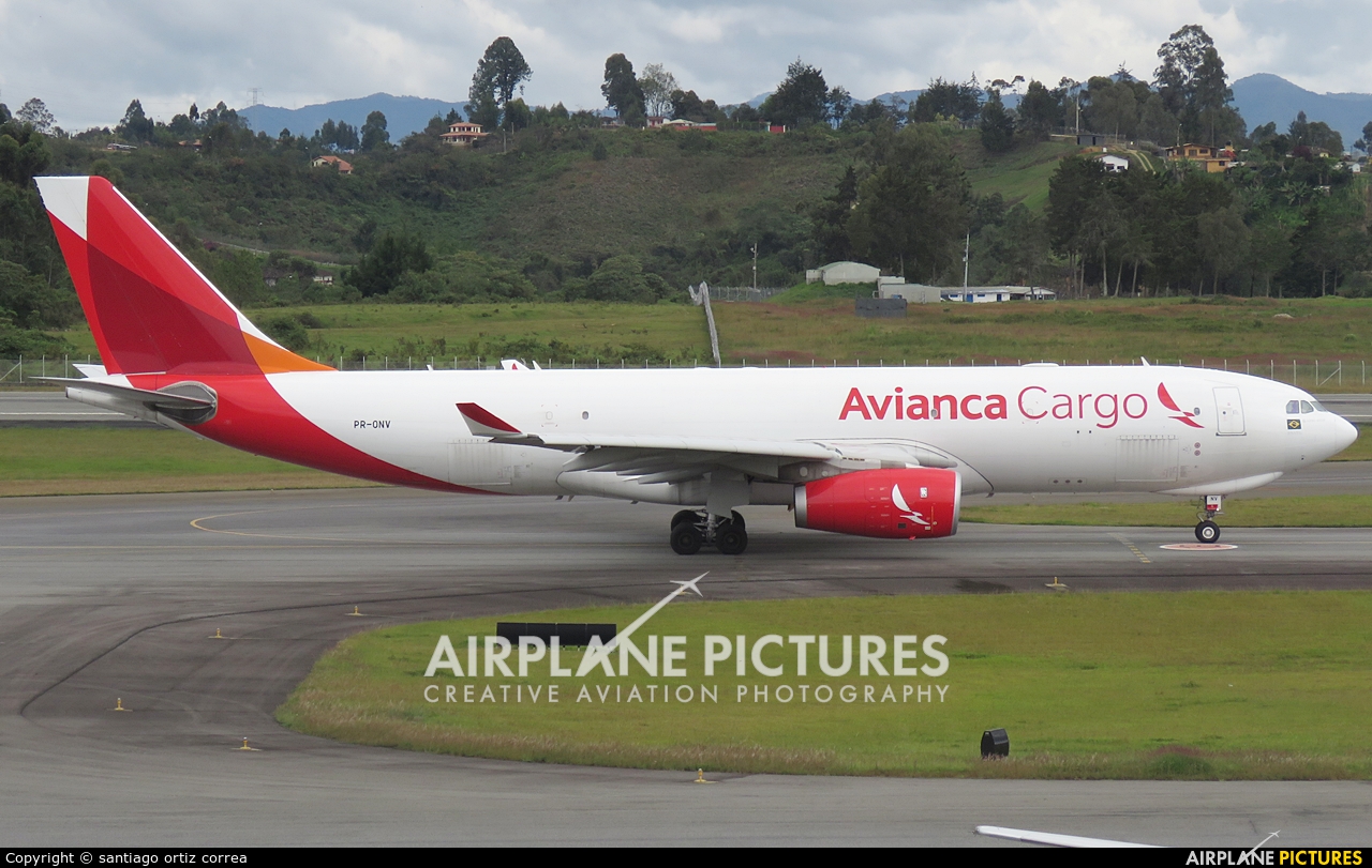 Avianca Cargo PR-ONV aircraft at Medellin - Jose Maria Cordova Intl