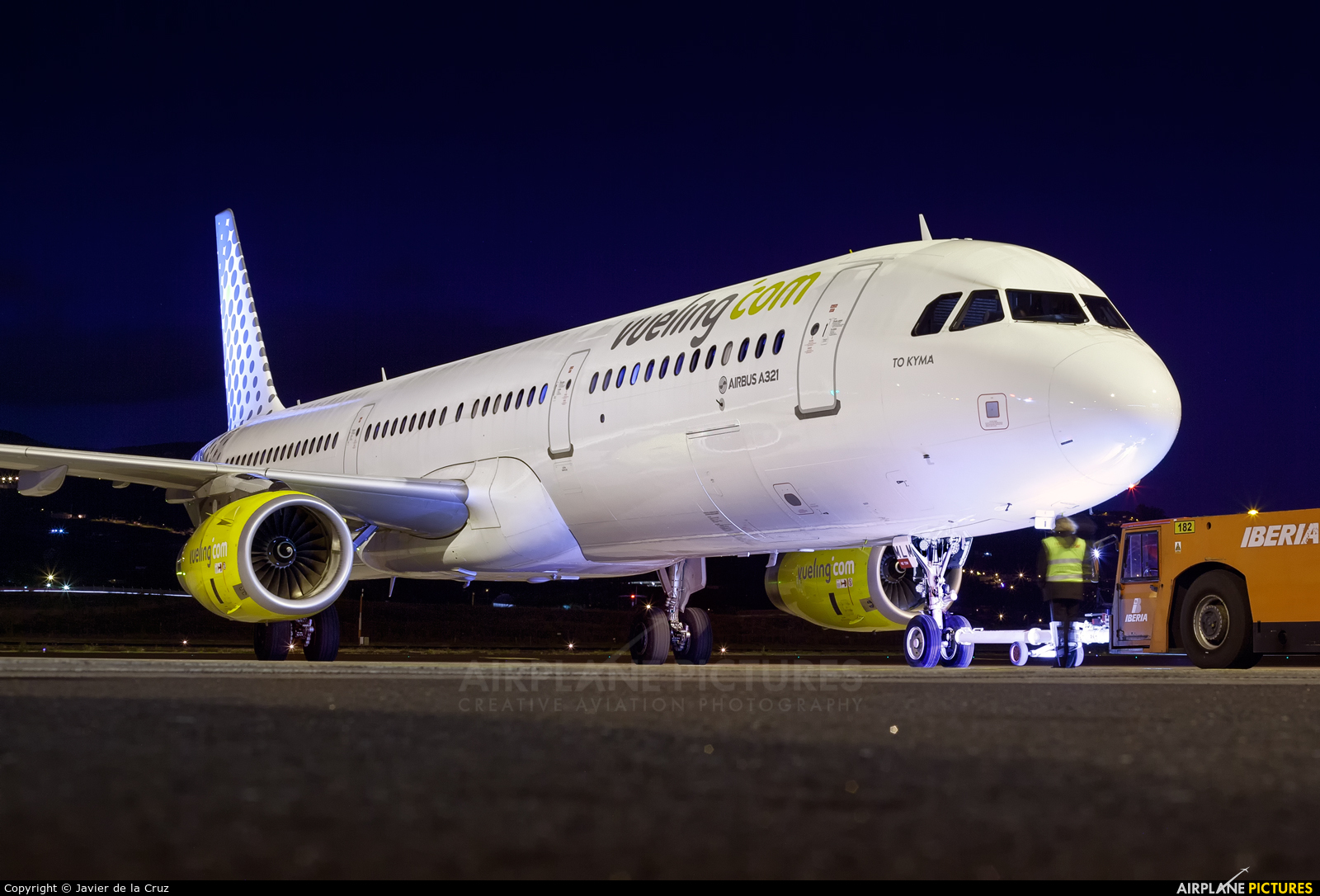 Vueling Airlines EC-MLM aircraft at Tenerife Norte - Los Rodeos