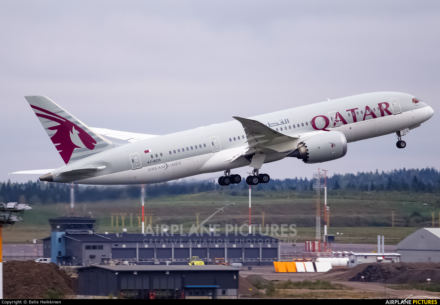 Qatar Airways A7-BCR aircraft at Helsinki - Vantaa