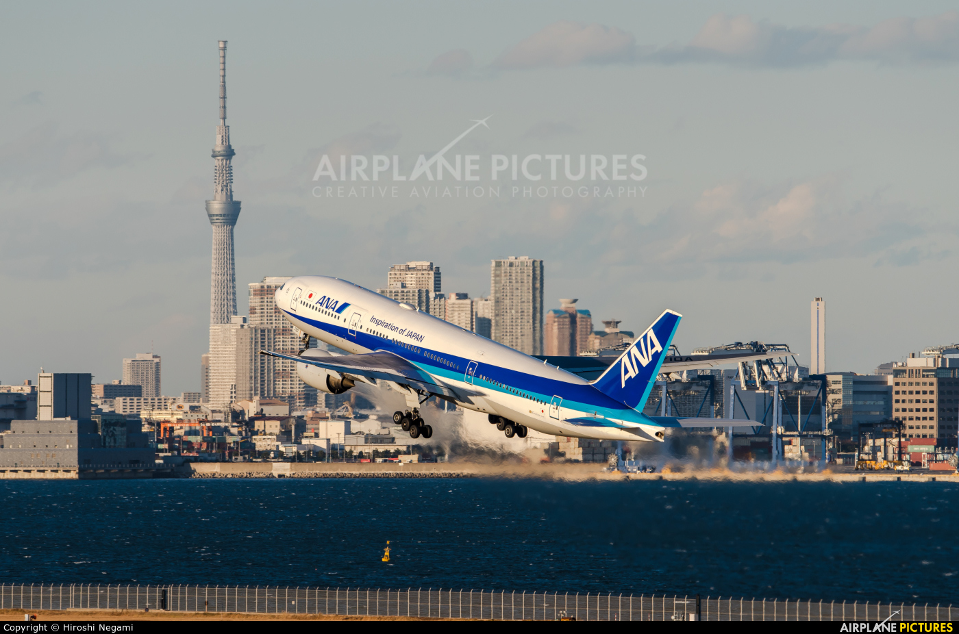 ANA - All Nippon Airways JA742A aircraft at Tokyo - Haneda Intl