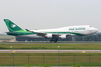YI-ASA - Iraqi Airways Boeing 747-400