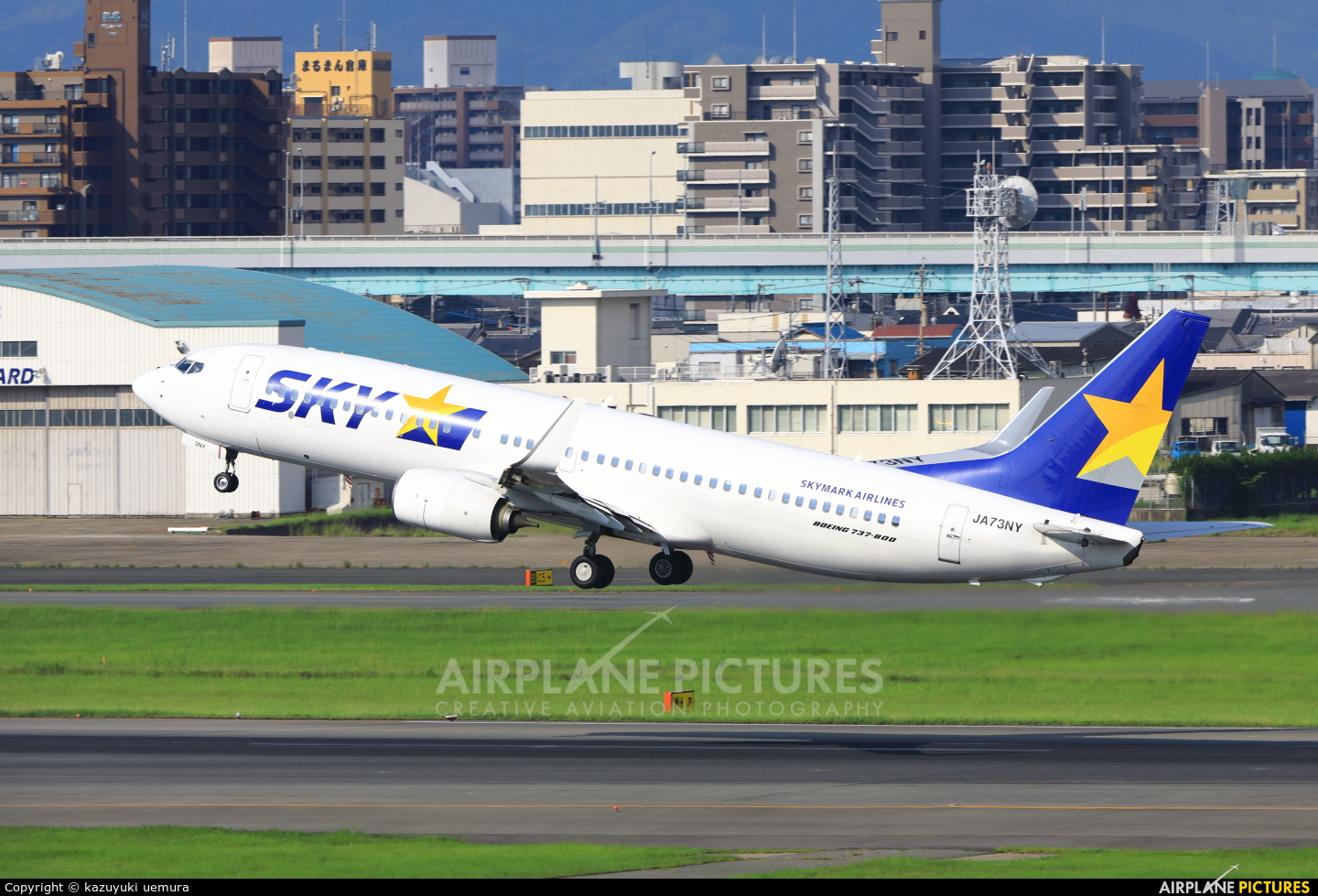 Skymark Airlines JA73NY aircraft at Fukuoka