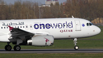 A7-AHO - Qatar Airways Airbus A320