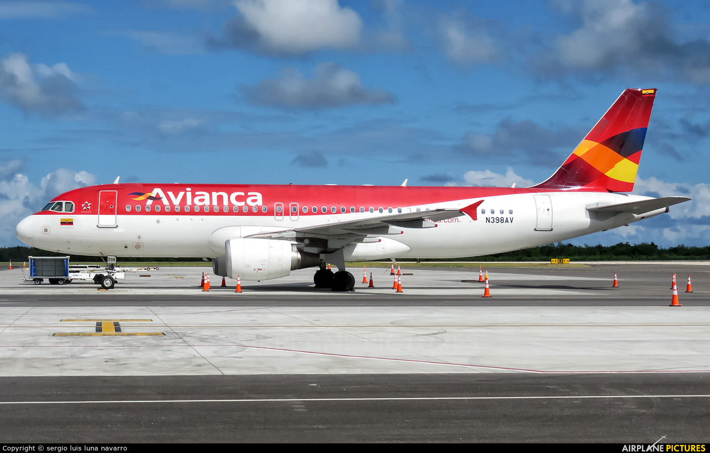 Avianca N398AV aircraft at Punta Cana
