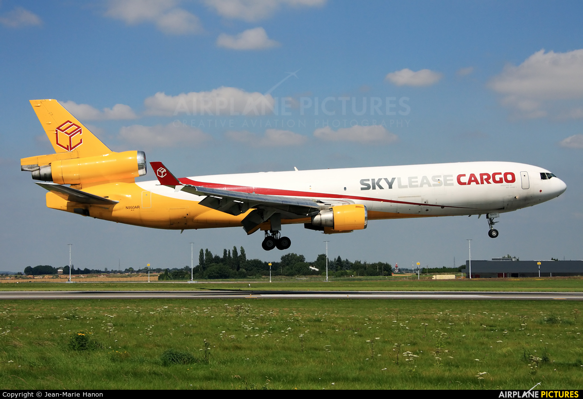 Skylease Cargo N950AR aircraft at Liège-Bierset