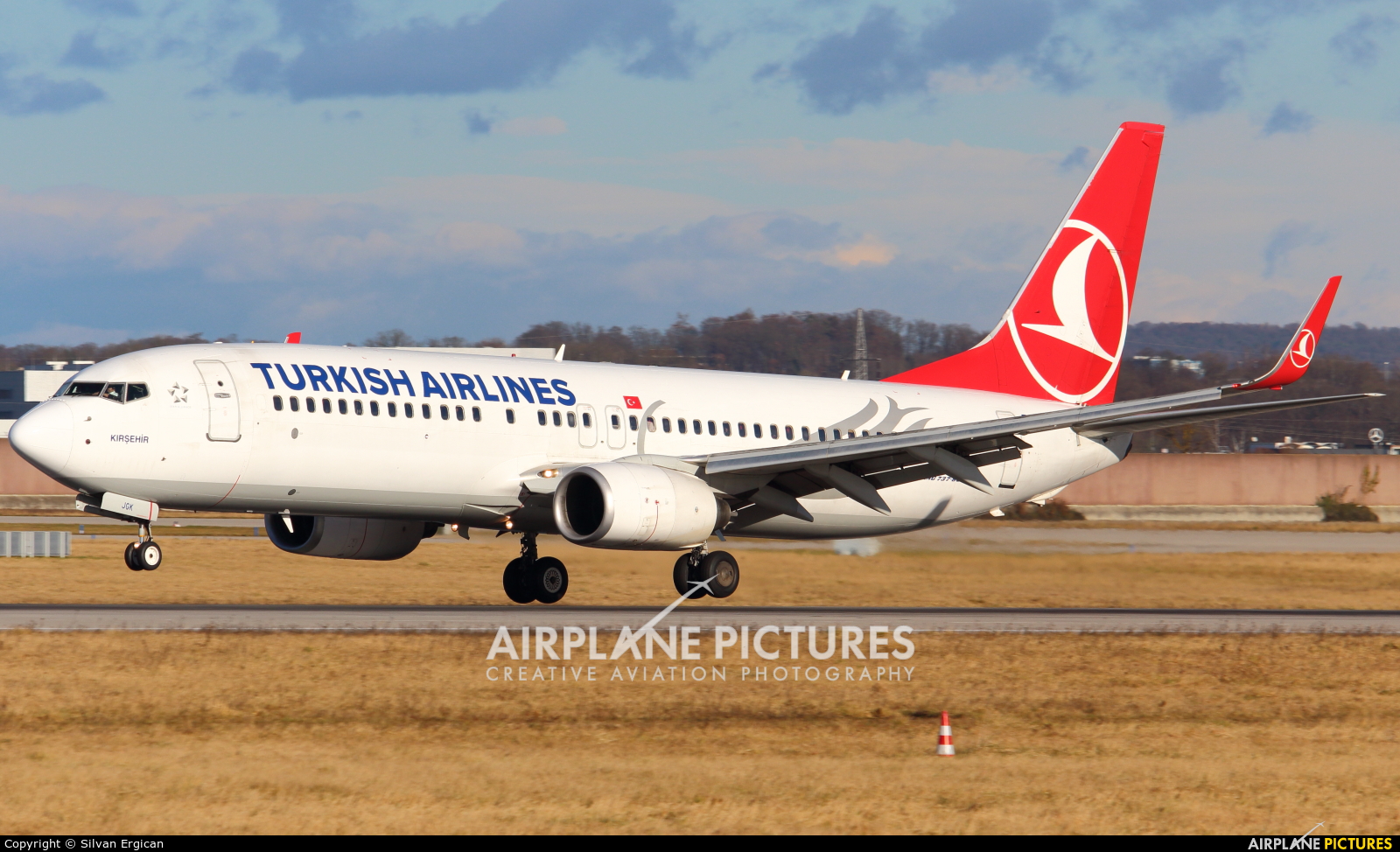 Turkish Airlines TC-JGK aircraft at Stuttgart