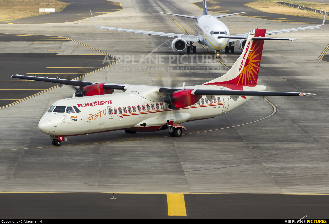 Air India Regional VT-AII aircraft at Mumbai - Chhatrapati Shivaji Intl