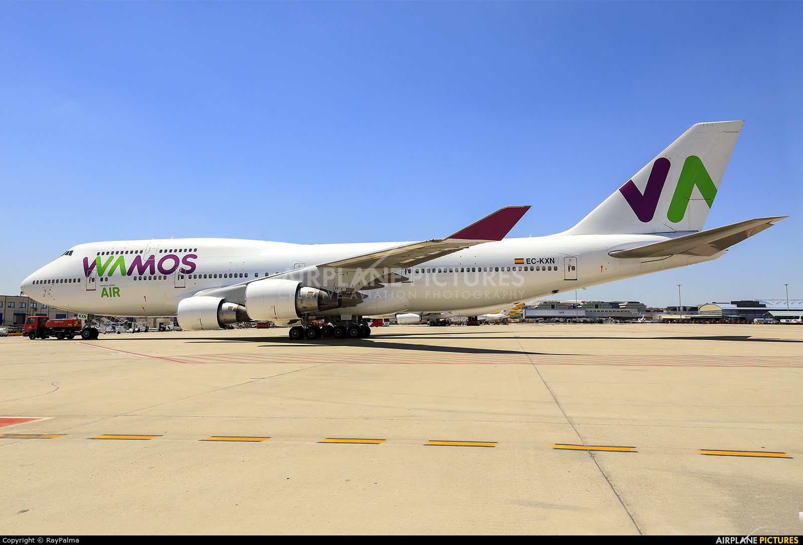 Wamos Air EC-KXN aircraft at Madrid - Barajas